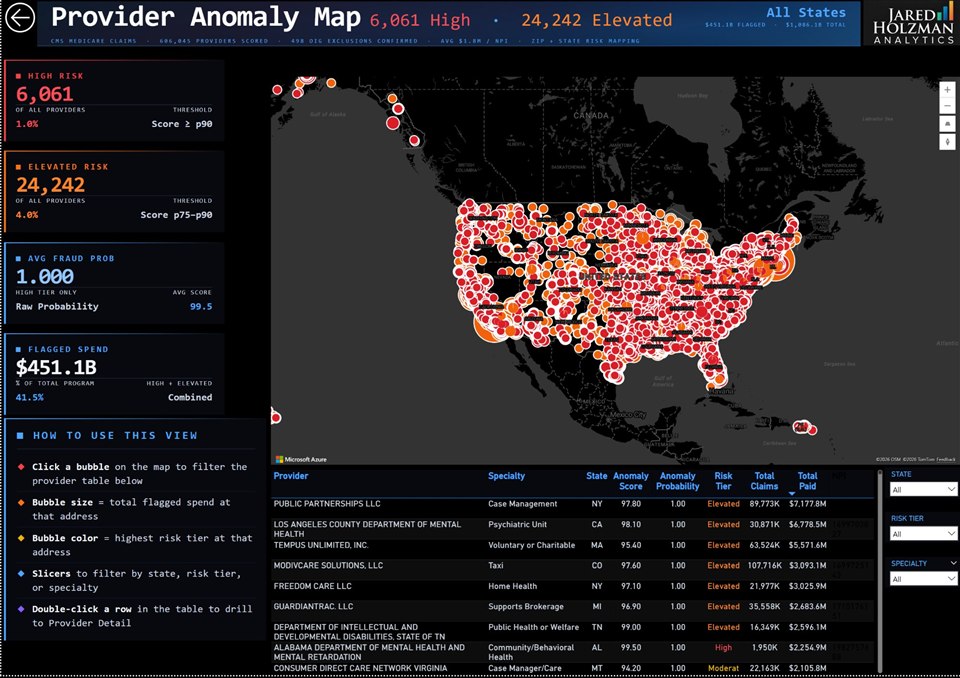 Geographic anomaly rings